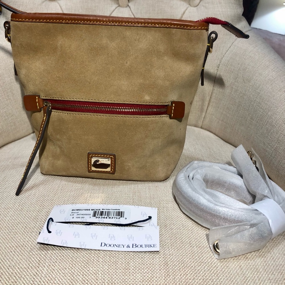 Dooney & Bourke Mini Hobo Crossbody Detachable Strap